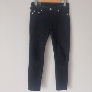 True Religion Brand Jeans, Halle, Women's 24, Skinny, Black